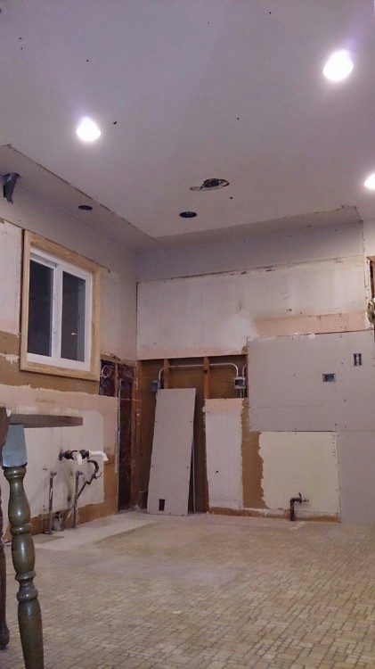 kitchen week 1 progress