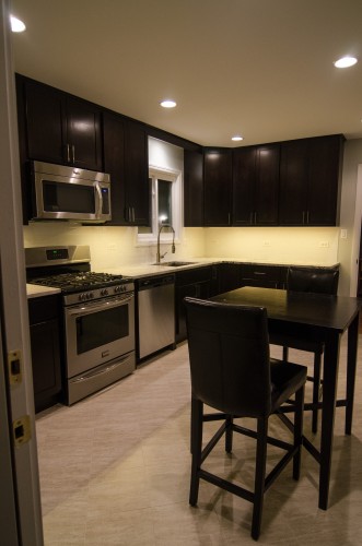 Kitchen - view from back door