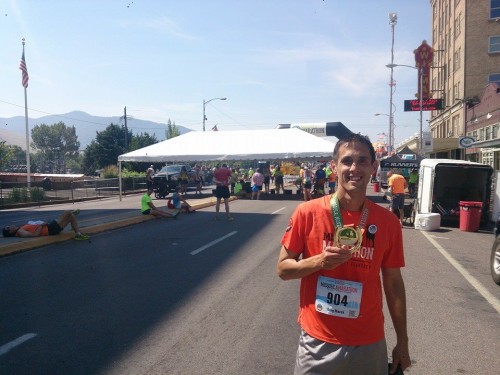 me at Missoula Marathon