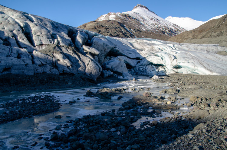 Iceland - the edge of the glacier