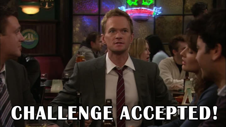 challenge accepted